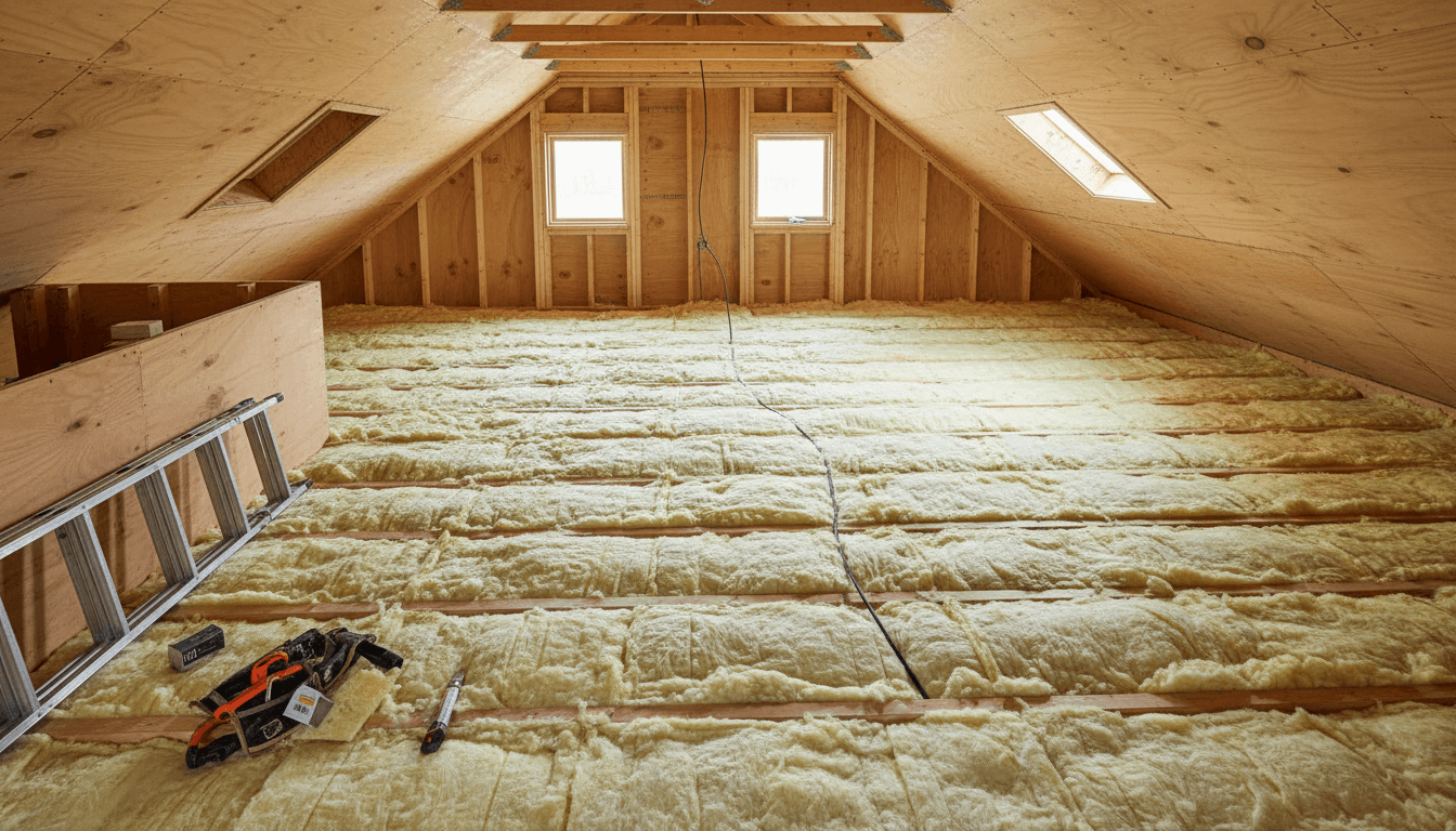 Isolation des combles thermique
